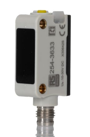 RS PRO TOF (Time of Flight) Photoelectric Sensor, Block Sensor, 0.6 m Detection Range [0]; 254-3633