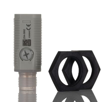 RS PRO Diffuse Reflection Photoelectric Sensor, Barrel Sensor, 1 m Detection Range [0]; 254-3692