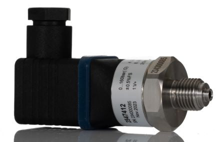 RS PRO Pressure Sensor, 0bar Min, 160bar Max, Gauge Reading [0]; 254-7412