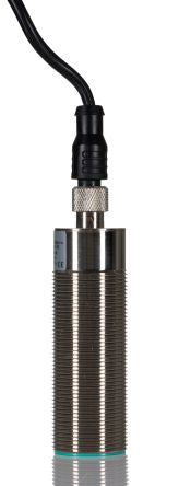 RS PRO Ultrasonic Threaded Barrel Proximity Sensor, M30, 2 m Detection 4-20 mA, 10 → 30 V dc [0]; 256-5741