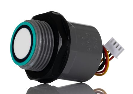 RS PRO Ultrasonic Level Sensor, Analogue 0 - 5V Output, Threaded, PVC Body [0]; 256-5744