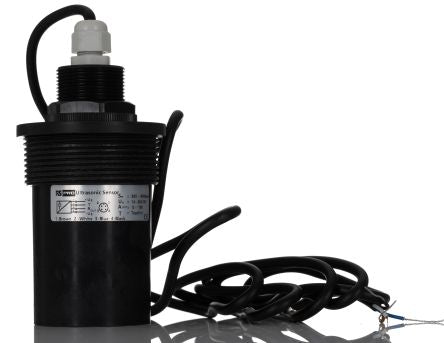 RS PRO Ultrasonic Level Sensor, 0 - 10 V Output, Threaded, PVDF Body [0]; 256-5750