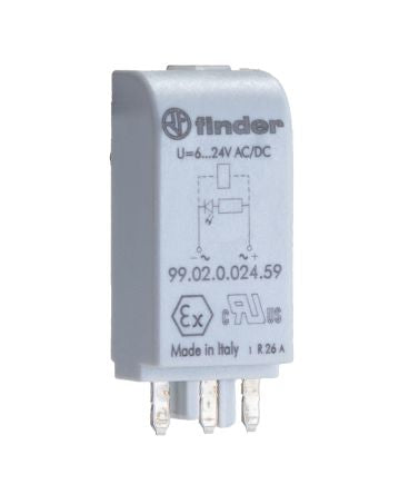 Finder Diode Plug In Module, LED Module [9902002459]; 257-7434