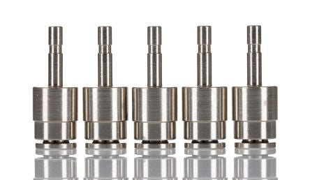 Norgren PNEUFIT 10 Series Straight Fitting, Push In 4 mm to Push In 6 mm, Tube-to-Tube Connection Style, 10023 [100230406]; 259-5159
