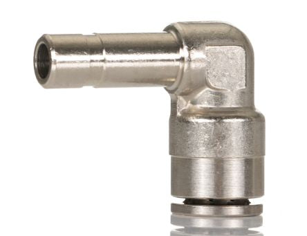 Norgren PNEUFIT 10 Series Straight Fitting, Push In 8 mm to Push In 8 mm, Tube-to-Tube Connection Style, 10043 [100430800]; 259-5179
