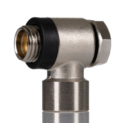 Norgren PNEUFIT 10 Series Straight Threaded Adaptor, G 3/8 Male to G 3/8 Female, Threaded Connection Style [16A513838]; 259-5285