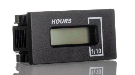 RS PRO Counter, Digital Hour Meter, 6 Digit LCD, 60Hz, 250 V [0]; 261-5015
