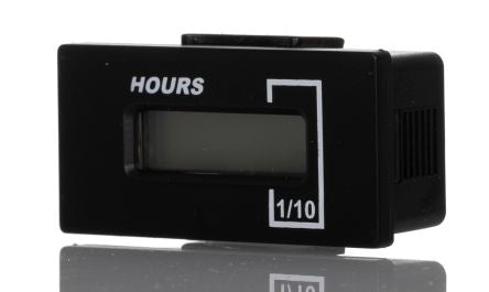 RS PRO Counter, Digital Hour Meter, 6 Digit LCD, 60Hz, 85 V [0]; 261-5018