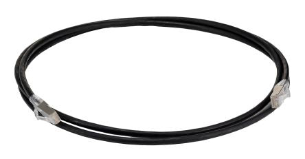 HellermannTyton Connectivity, 2m Cat6a, Black RJ45 to RJ45, S/FTP, Terminated [RJ45C6ABK-2.0M]; 261-5357