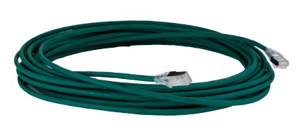 HellermannTyton Connectivity, 10m Cat6a, Green RJ45 to RJ45, S/FTP, Terminated [RJ45C6AGN-10.0M]; 261-5368