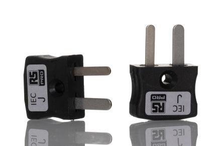 RS PRO Miniature Thermocouple Connector for Use with Thermocouple, 4mm Probe, IEC, RoHS Compliant Standard [0]; 262-3102