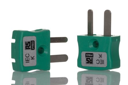 RS PRO Miniature Thermocouple Connector for Use with Thermocouple, 4mm Probe, IEC, RoHS Compliant Standard [0]; 262-3104