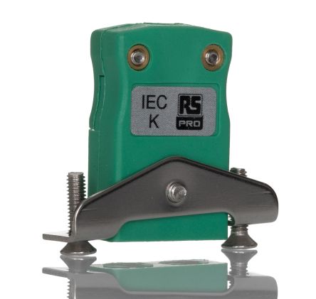 RS PRO Miniature Thermocouple Connector for Use with Thermocouple, 4mm Probe, IEC, RoHS Compliant Standard [0]; 262-3125