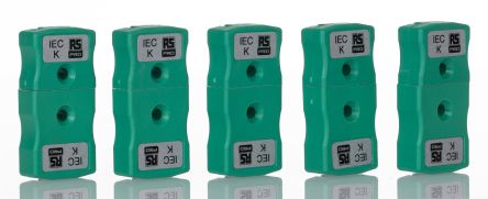 RS PRO Miniature Thermocouple Connector for Use with Thermocouple, 4mm Probe, IEC, RoHS Compliant Standard [0]; 262-3149
