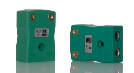 RS PRO Standard Thermocouple Connector for Use with Thermocouple, 6mm Probe, IEC, RoHS Compliant Standard [0]; 262-3156