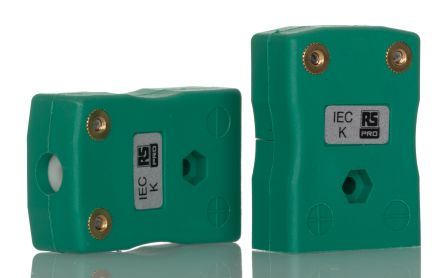 RS PRO Standard Thermocouple Connector for Use with Thermocouple, 6mm Probe, IEC, RoHS Compliant Standard [0]; 262-3162