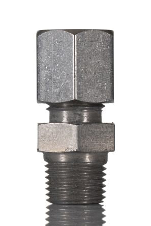 RS PRO 1/8 NPT Compression Fitting for Use with Thermocouple or PRT Probe, 6mm Probe [0]; 262-3236