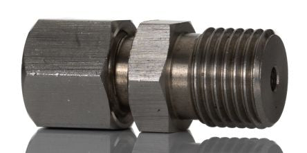 RS PRO M8 Compression Fitting for Use with Thermocouple or PRT Probe, 3mm Probe [0]; 262-3238