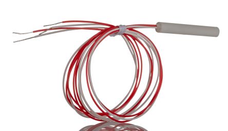 RS PRO PT100 RTD Sensor, 5mm Dia, 35mm Long, 4 Wire, Probe, Class B +250°C Max [0]; 262-3281