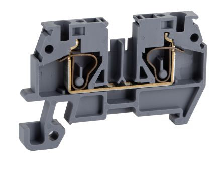 RS PRO Grey, 2.5mm², 1-Level, Spring Termination [0]; 262-4161