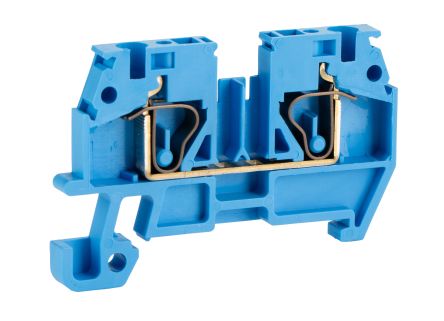 RS PRO Blue, 2.5mm², 1-Level, Spring Termination [0]; 262-4162