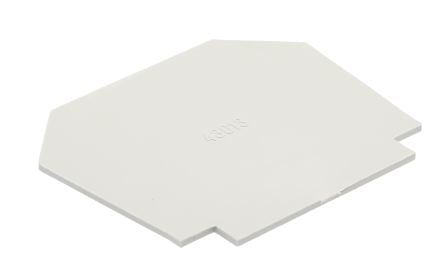 RS PRO End Plate for Use with RS Pro 16-25 Terminal Blocks [0]; 262-4176