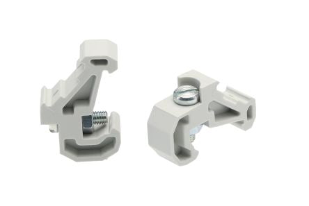 RS PRO End Bracket for Use with DIN Rail [0]; 262-4208