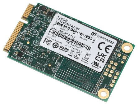 Transcend MSA470T mSATA 128 GB Internal SSD [TS128GMSA470T]; 262-9672