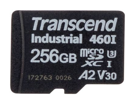 Transcend 256 GB Industrial MicroSDXC Micro SD Card [TS256GUSD460I]; 262-9727
