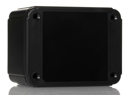 Hammond RL Series Black ABS General Purpose Enclosure, IP54, Flanged, Black Lid, 40 x 60 x 80mm [RL6115BK]; 263-3663