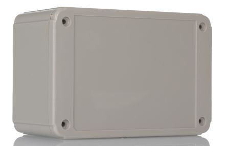 Hammond RL Series Grey ABS General Purpose Enclosure, IP54, Flanged, Grey Lid, 50 x 80 x 125mm [RL6225]; 263-3670