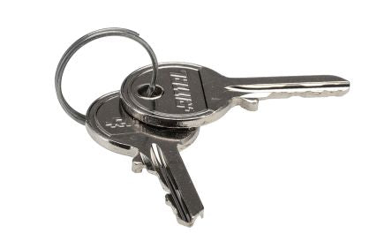 Rittal SZ Series Key with 3524 E barrel For Use With Security Lock 3524 E [2532000]; 263-3732