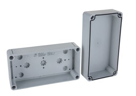 Rittal PK Series Polycarbonate Wall Box, IP66, 94 mm x 94 mm x 81mm [9513000]; 263-3815