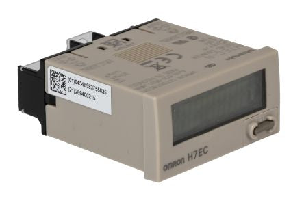 Omron H7EC Counter, Totaliser, 8 Digit LCD, 1kHz [H7EC-N]; 264-0682