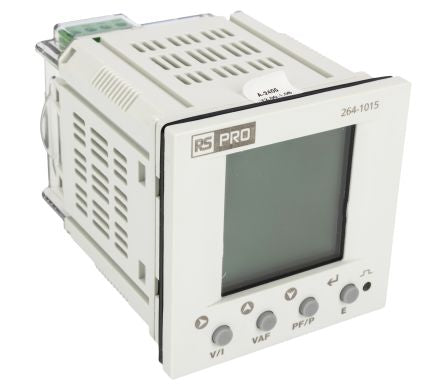 RS PRO 1, 3 Phase LCD Energy MeterEnergy Meter [0]; 264-1015