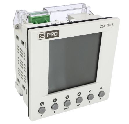 RS PRO 1, 3 Phase LCD Energy MeterEnergy Meter [0]; 264-1016