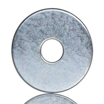 RS PRO Zinc Plated Steel Mudguard Washers, M12 [0]; 264-5824