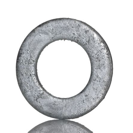 RS PRO Galvanised Steel Plain Form A Washers, M24, DIN 125A [0]; 264-5842