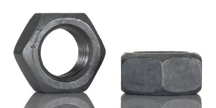 RS PRO, Galvanised Steel Hex Nut, DIN 934, M24 [0]; 264-5867