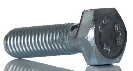 RS PRO Bright Zinc Plated Steel, Hex Bolt, M10 x 35mm [0]; 264-6394