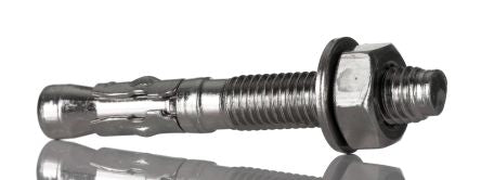 RS PRO Steel Through Bolt M10 x 80mm, 10mm Fixing Hole [0]; 264-6414