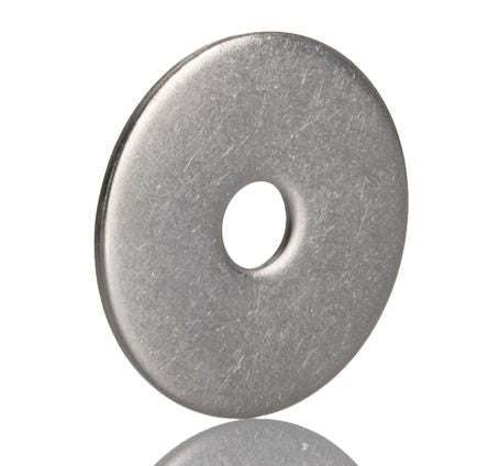 RS PRO A2 304 Stainless Steel Mudguard Washers, M6 [0]; 264-6427