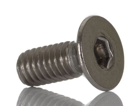 RS PRO Stainless Steel Hex Socket Countersunk Screw, ISO 10642, M4 x 10mm [0]; 264-6463