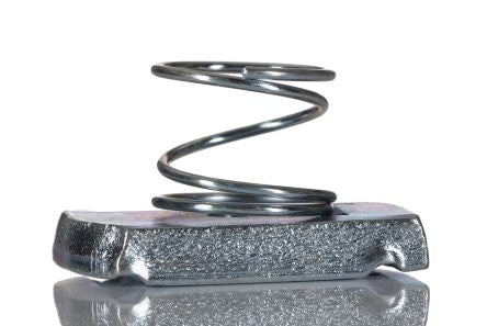RS PRO Channel Nut, 6mm, Nut Base Dimensions 6X19mm, Bright Zinc Plated, 2.87kg [0]; 264-6493