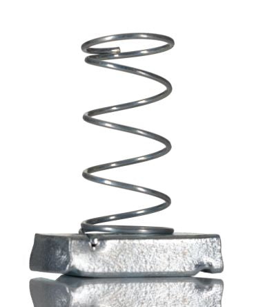 RS PRO Channel Nut, 10mm, Nut Base Dimensions 8x19mm, Bright Zinc Plated, 4.25kg [0]; 264-6494