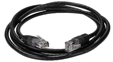 RS PRO, 1.5m Cat6, Black RJ45 to Male RJ45 Male, UTP, Terminated PVC Sheath [0]; 264-6520
