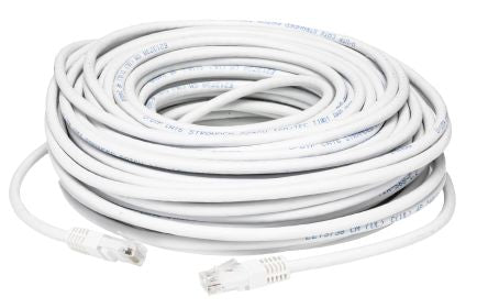 RS PRO, 30m Cat6, White RJ45 to Male RJ45 Male, UTP, Terminated PVC Sheath [0]; 264-6577