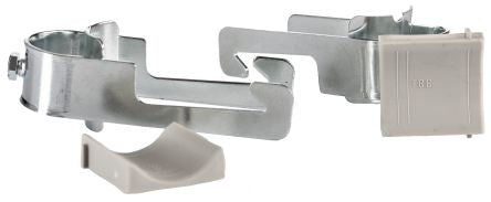 Rittal Natural Steel C-clip, 38mm Max. Bundle [2357000]; 265-1187