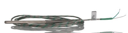 OmronE52-E Type K Temperature Sensor 100mm Length, 6mm Diameter → +400°C [E52-ELTK6-100-2-A]; 265-1595