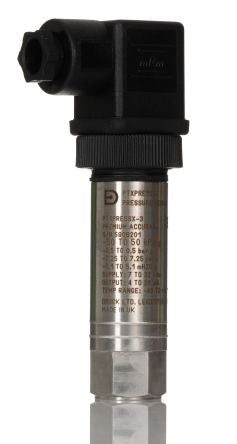 Druck PTXPRESSX Series Pressure Sensor, -0.5bar Min, 0.5bar Max, Analogue Output, Gauge Reading [PTXPRESSX 3]; 265-5861
